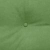 vidaXL Coussin de Dos Vert clair 160 x 24 x 50 cm Velours