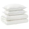 vidaXL Ensemble de couette et d'oreiller 3 pc 200x200 cm 4 saisons