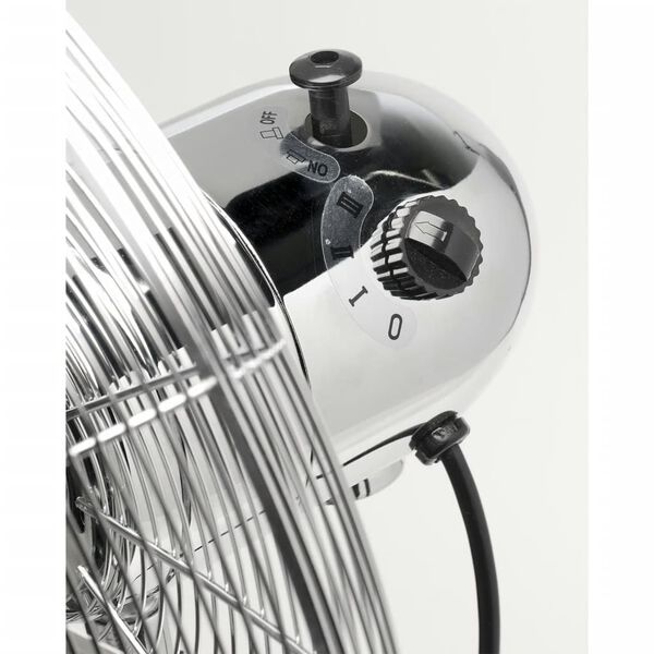 Ventilateur sur pied chrom&eacute; 45 cm 50 W Bestron DFS45S
