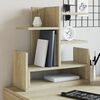 vidaXL Organisateur de bureau chêne sonoma 49x20x52,5 cm