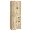 vidaXL Ensemble de Meubles 2 pc Ch&ecirc;ne Sonoma Bois d'ing&eacute;nierie