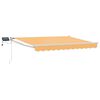vidaXL Store r&eacute;tractable manuel avec LEDs Sable