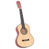 vidaXL Guitare classique pour d&eacute;butants et enfants 1/2 34" Tilleul