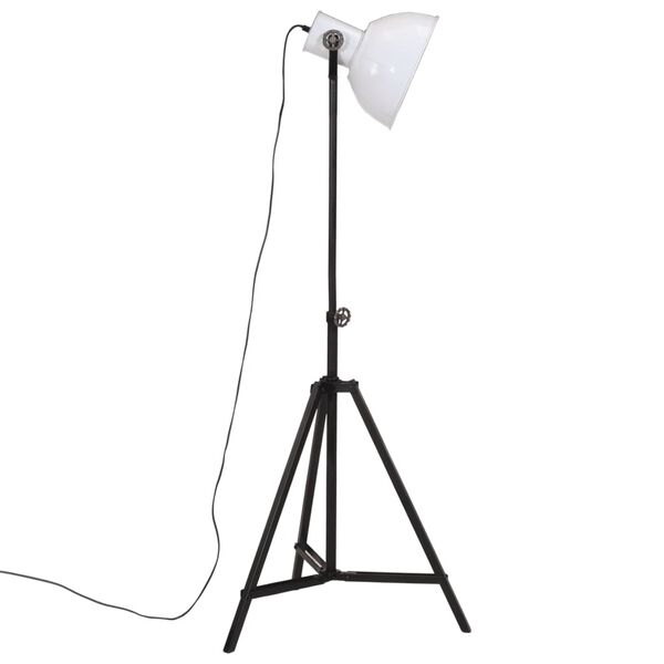 vidaXL Lampadaire 25 W blanc 61x61x90/150 cm E27