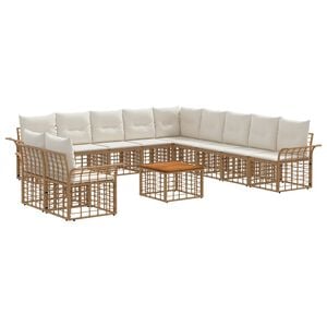 vidaXL Ensemble de canap&eacute;s d'ext&eacute;rieur 12 pc 11 place