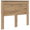 vidaXL T&ecirc;te de lit Ch&ecirc;ne artisanal Bois d'ing&eacute;nierie