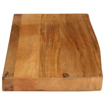 vidaXL Dessus de table à bord vivant 70x30x2,5 cm bois massif manguier