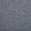 vidaXL Tapis Couloir Gris clair 80 x 400 cm tissu
