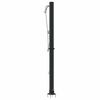 vidaXL Douche solaire ext&eacute;rieure Noir 217 cm PVC et Aluminium