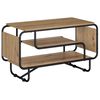 vidaXL Meuble TV 80 x 36 x 45 cm Ch&ecirc;ne artisanal Bois d'ing&eacute;nierie