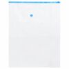 vidaXL Sacs de rangement 50 pcs Transparent et Bleu 130 x 100 cm