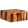 vidaXL Table basse Bois massif 70x70x30 cm