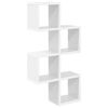 vidaXL &Eacute;tag&egrave;re Murale Blanc 39 x 15 x 76 cm