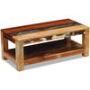 vidaXL Table basse Bois de r&eacute;cup&eacute;ration massif 90x45x35 cm
