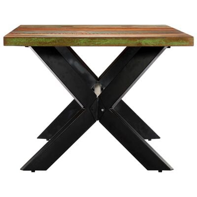 vidaXL Table à manger 200x100x75 cm Bois de récupération solide