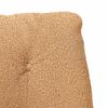 vidaXL fauteuil Beige 69 x 74 x 93 cm Tissu Sherpa