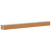 vidaXL Jardini&egrave;re sur&eacute;lev&eacute;e Marron Clair 485 x 50 x 36 cm