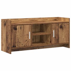 vidaXL Meuble TV 102 x 33 x 47 cm Bois ancien Bois d'ing&eacute;nierie