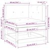 vidaXL Canapé d'angle avec coussins bois de pin solide