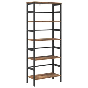 vidaXL &Eacute;tag&egrave;re 4 niveaux 60 x 29,5 x 149 cm Bois d'ing&eacute;nierie