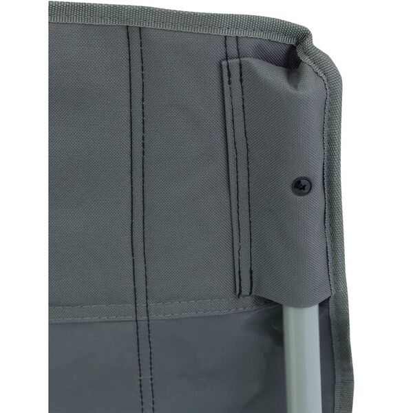 Eurotrail Chaise de camping Bolzano Charbon