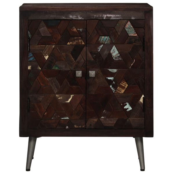 vidaXL Buffet Bois de r&eacute;cup&eacute;ration solide 60x30x76 cm