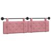 vidaXL T&ecirc;te de lit suspendue Rose Velours