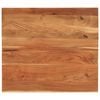 vidaXL Dessus de table 100x80x3,8cm rectangulaire bois massif d'acacia