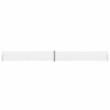 vidaXL Auvent lat&eacute;ral r&eacute;tractable de patio 140x1200 cm Cr&egrave;me