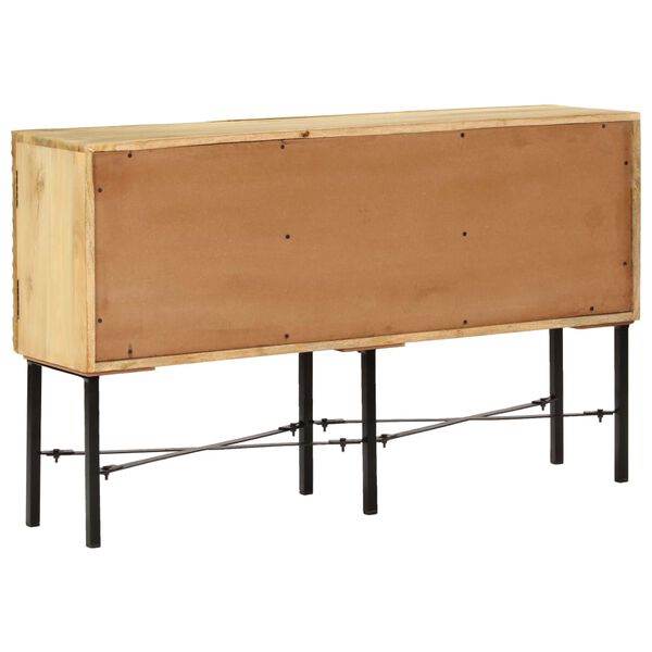 vidaXL Buffet Bois de manguier massif 118x30x70 cm