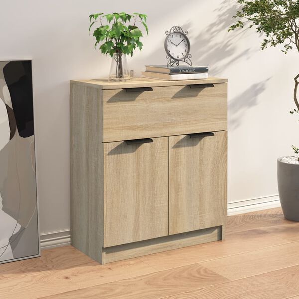 vidaXL Buffet Chêne sonoma 60x30x70 cm Bois d'ingénierie