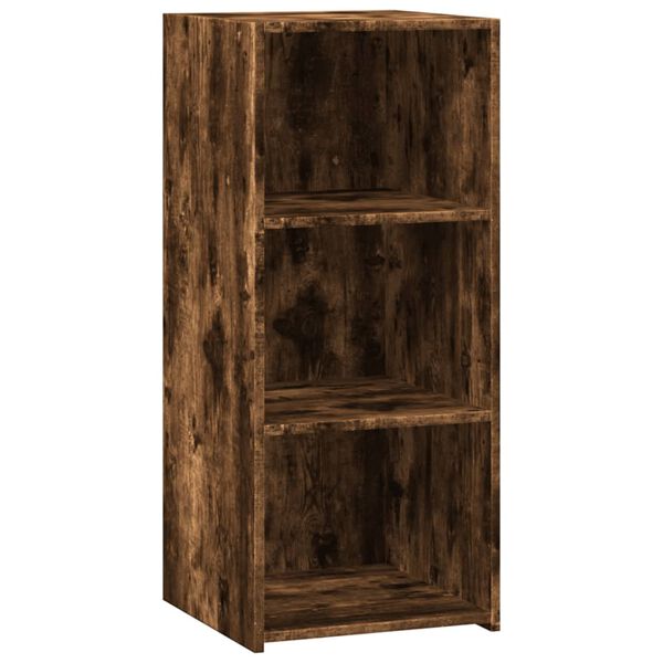 vidaXL Buffet ch&ecirc;ne fum&eacute; 40x41x93 cm bois d'ing&eacute;nierie