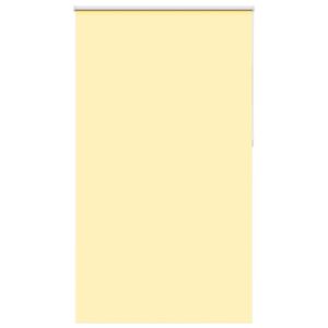 vidaXL Store enrouleur occultant jaune largeur du tissu 136,6 cm