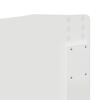 vidaXL Cadre de lit Blanc 180 x 200 cm Bois de pin massif