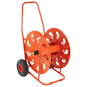 vidaXL Chariot d'enrouleur pour tuyau de 140 m 3/4" acier