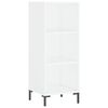 vidaXL Buffet blanc 34,5x32,5x90 cm bois d'ing&eacute;nierie