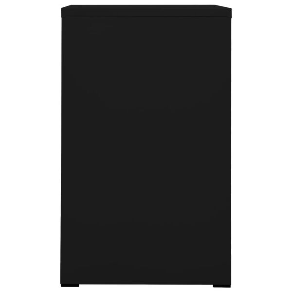 vidaXL Classeur Noir 46x62x102,5 cm Acier