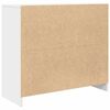 vidaXL Buffet blanc 85x34x76 cm bois d’ingénierie