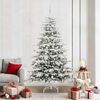 vidaXL Sapin de No&euml;l Artificiel &agrave; Branches Articul&eacute;es Blanc 210 cm