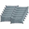 vidaXL Housse de coussin 12 pc HOUTEN Bleu clair 40 x 80 cm