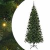 vidaXL Sapin de No&euml;l artificiel Vert 210 cm PE et PVC