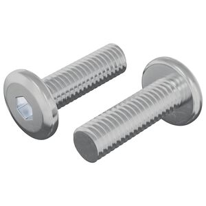 vidaXL Vis 2 pcs Argent&eacute; 8 x 25 mm Acier