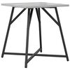 vidaXL Ensemble de tables d'appoint 2 pcs Gris Sonoma et noir