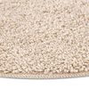 vidaXL Tapis Shaggy Anti-d&eacute;rapant Cr&egrave;me 120 x 120 cm PP