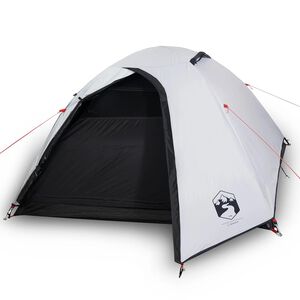 vidaXL Tente de camping &agrave; d&ocirc;me 4 personnes tissu occultant imperm&eacute;able