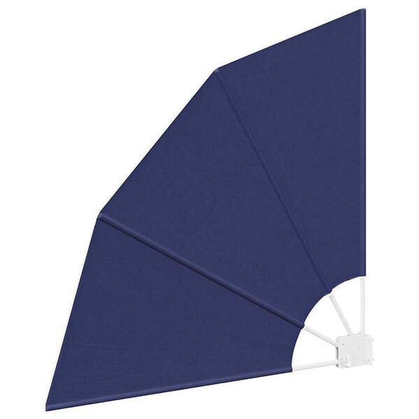 vidaXL Écran de confidentialité pour balcon Bleu marine 115 x 115 cm