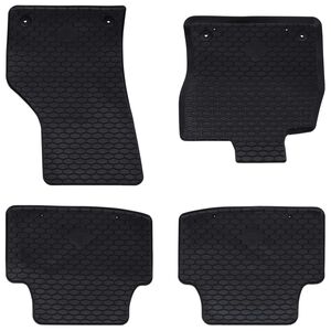 vidaXL Tapis de voiture 4 pc