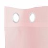 vidaXL Rideaux en voile avec &oelig;illets 2 pcs rose clair 140x245 cm