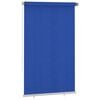 vidaXL Store roulant d'ext&eacute;rieur 145 (l) x 230 (H) cm bleu HDPE