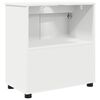 vidaXL Cabinet de salle de bain avec stockage Blanc 61 x 35 x 64 cm